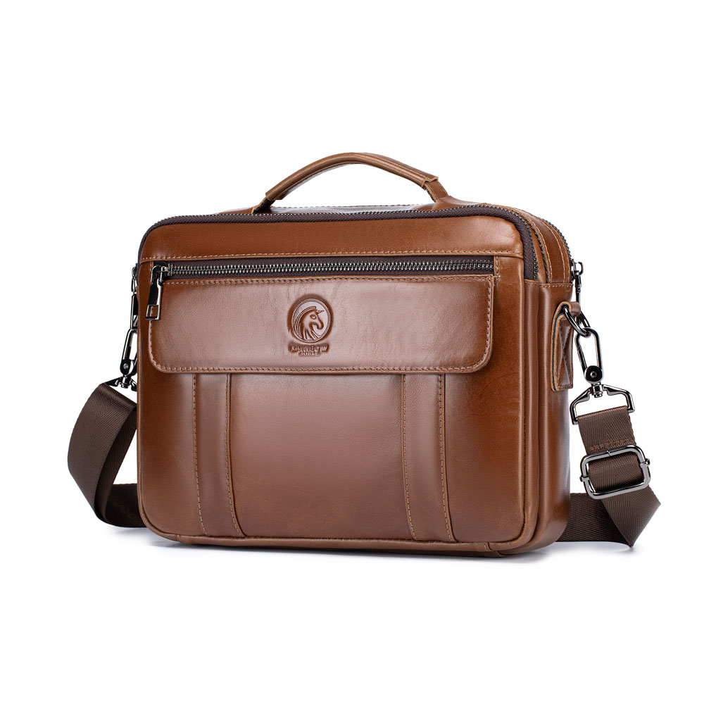 Key Holder Leather Pouch - Nieuwe mini-crossbodytas voor heren, leren tas,