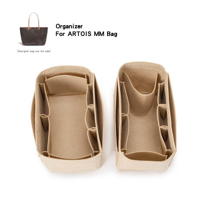 Luxury Bags Goyard - Vilt Insert Organizer Voor Goyad ARTOIS