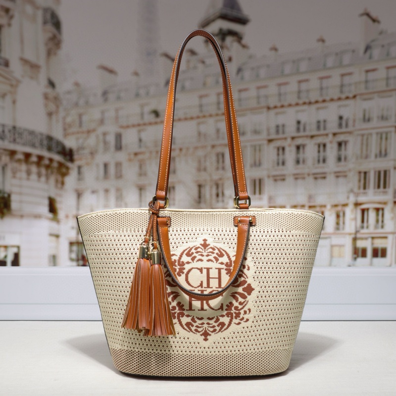 Canvas Tote Designer - CHCH Nieuwe dames gebreide draagtas Grote