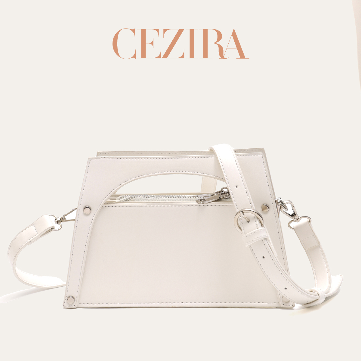 Luxury Bags Vegan Leather - CR Luxe PU Vegan Leer Top-handle