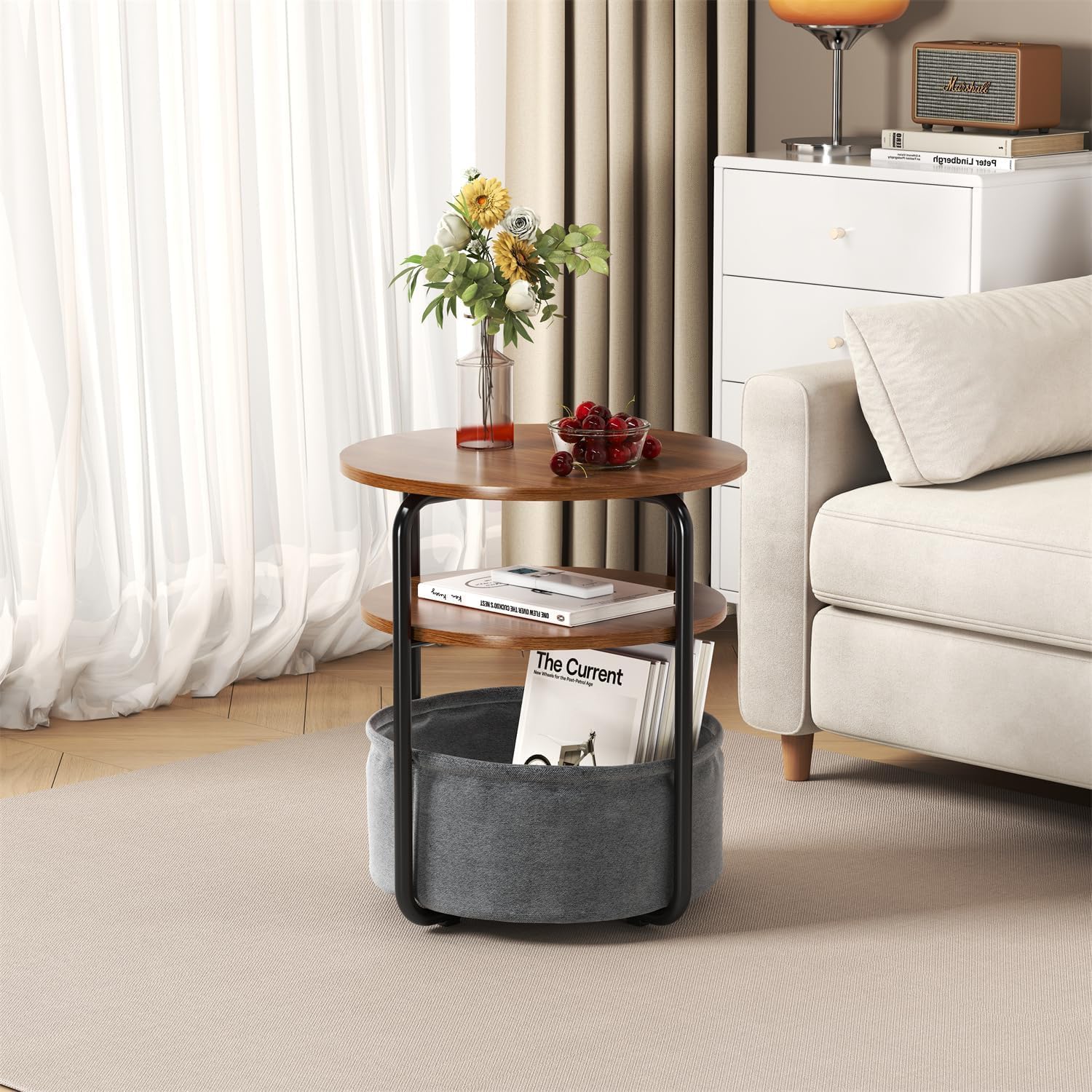 3-laags kleine ronde bijzettaf - Luxury Bags Tier recensie en prijs