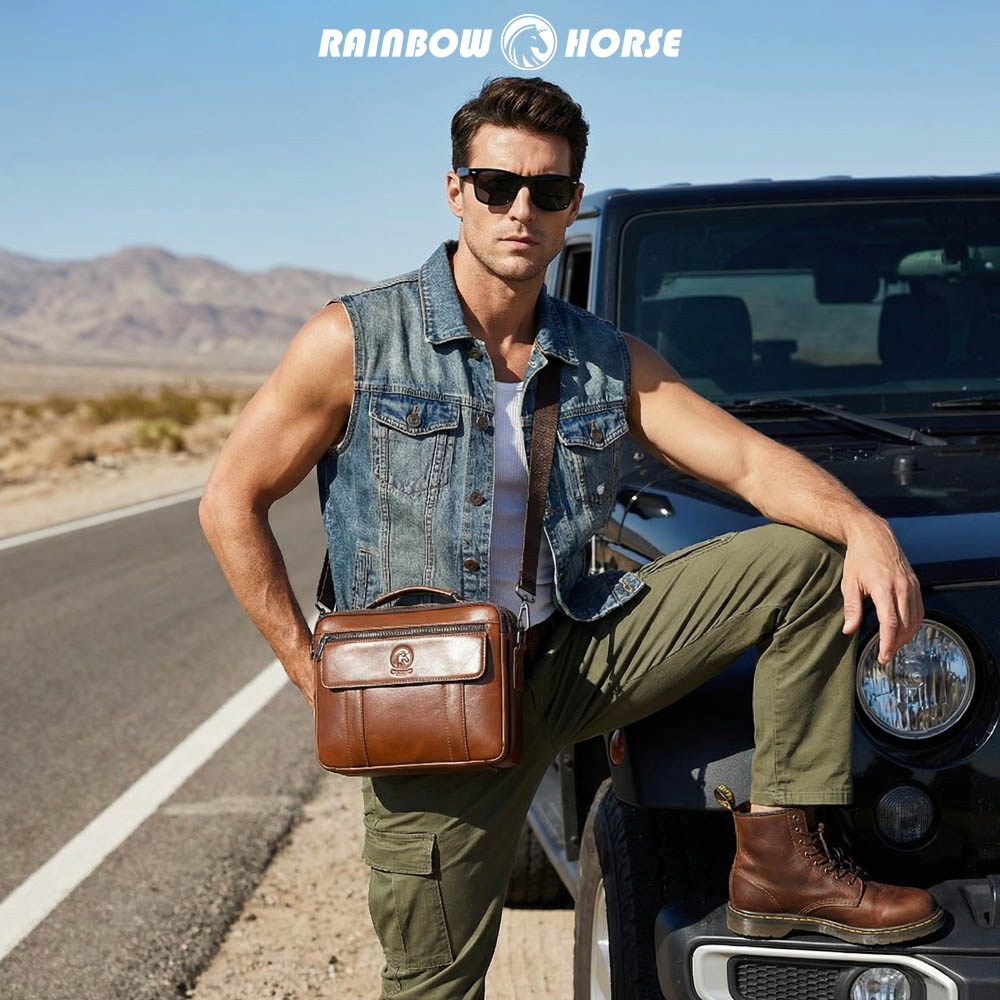 Nieuwe mini-crossbodytas voor  - Key Holder Leather Pouch recensie en prijs
