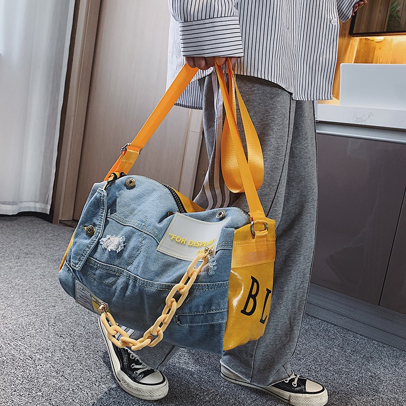 Mode Denim Vrouwen Schoudertas - Luxury Bags Denim recensie en prijs