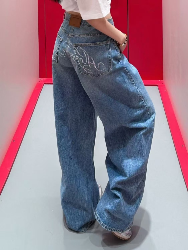 Ropa Y2K Stijl Brief Hot Fix S - Luxury Bags Denim recensie en prijs