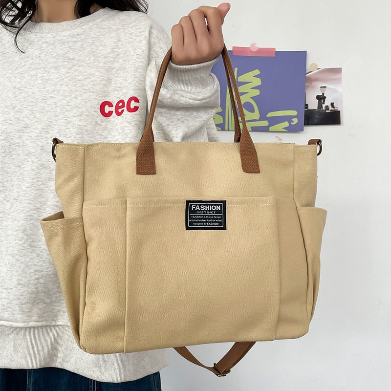 Grote canvas draagtas voor dam - Canvas Tote Designer recensie en prijs