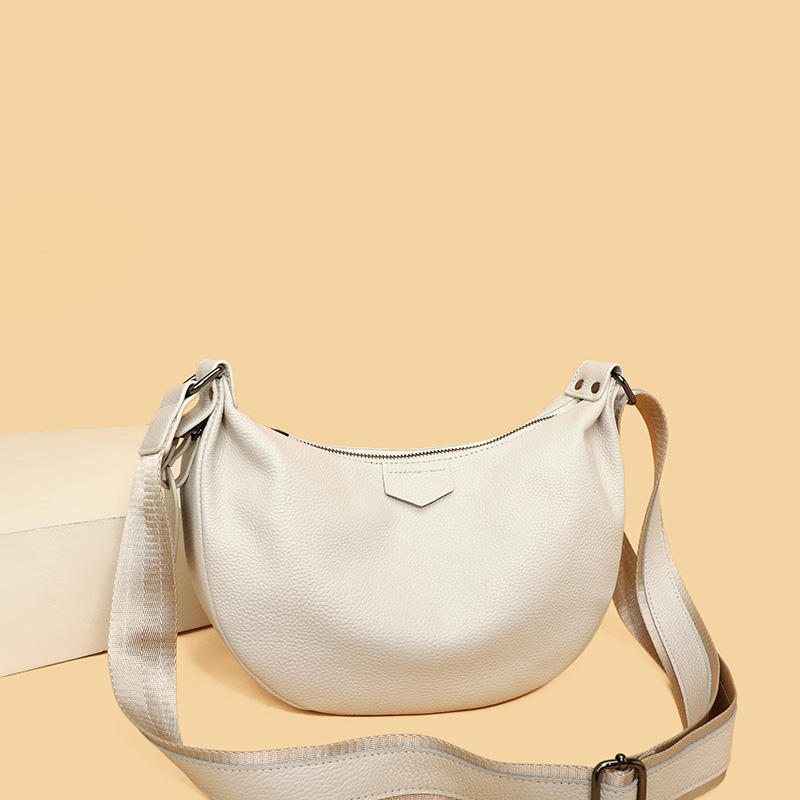 Nieuwe damestassen 100% echt l - Half Moon Bag Suede recensie en prijs