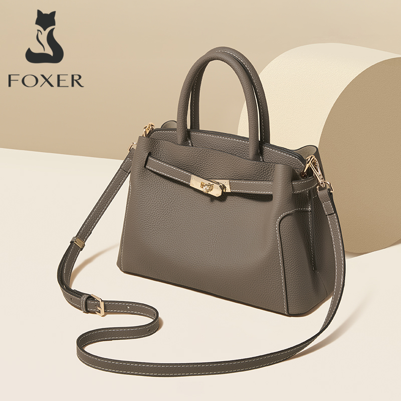 FOXER Echt Leer Dames Handtas  - Luxury Bags Sale recensie en prijs