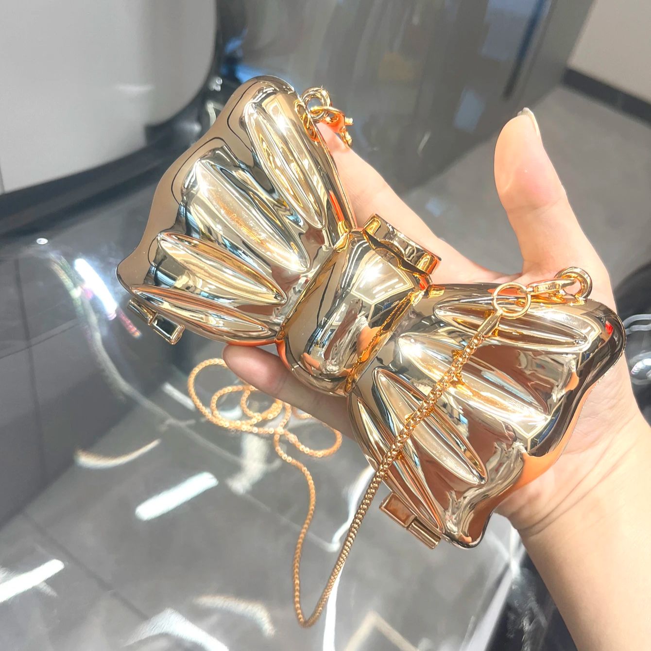 Gouden avondtasje portemonnees - Luxury Bags Quality recensie en prijs