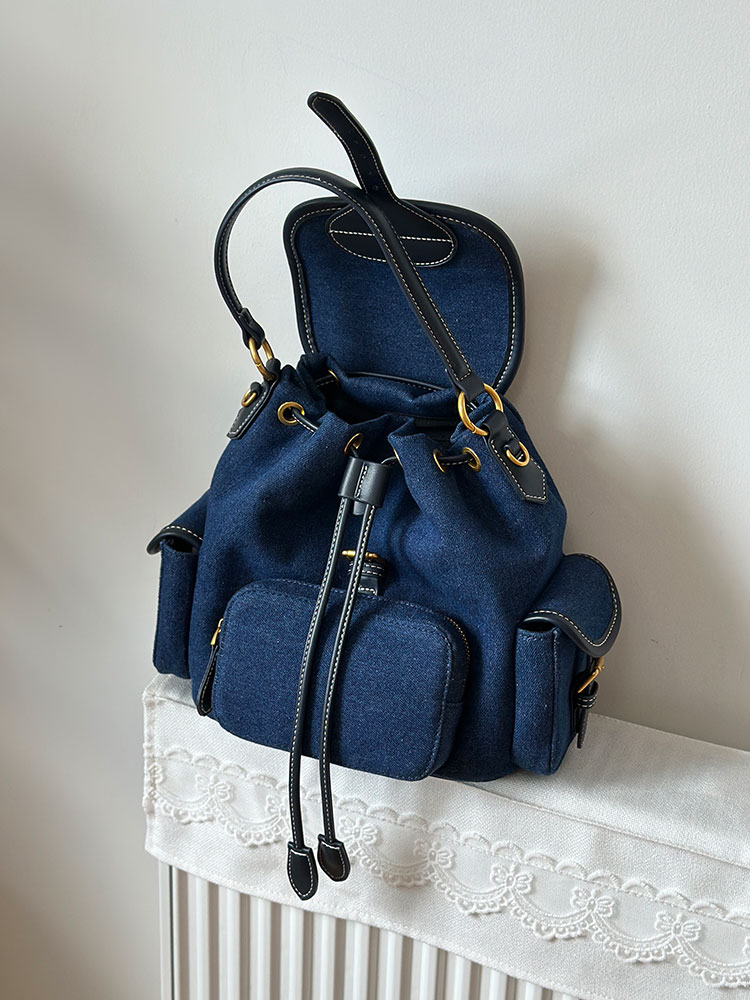 Denimblauwe damesrugzak 2026 N - Luxury Bags Denim recensie en prijs