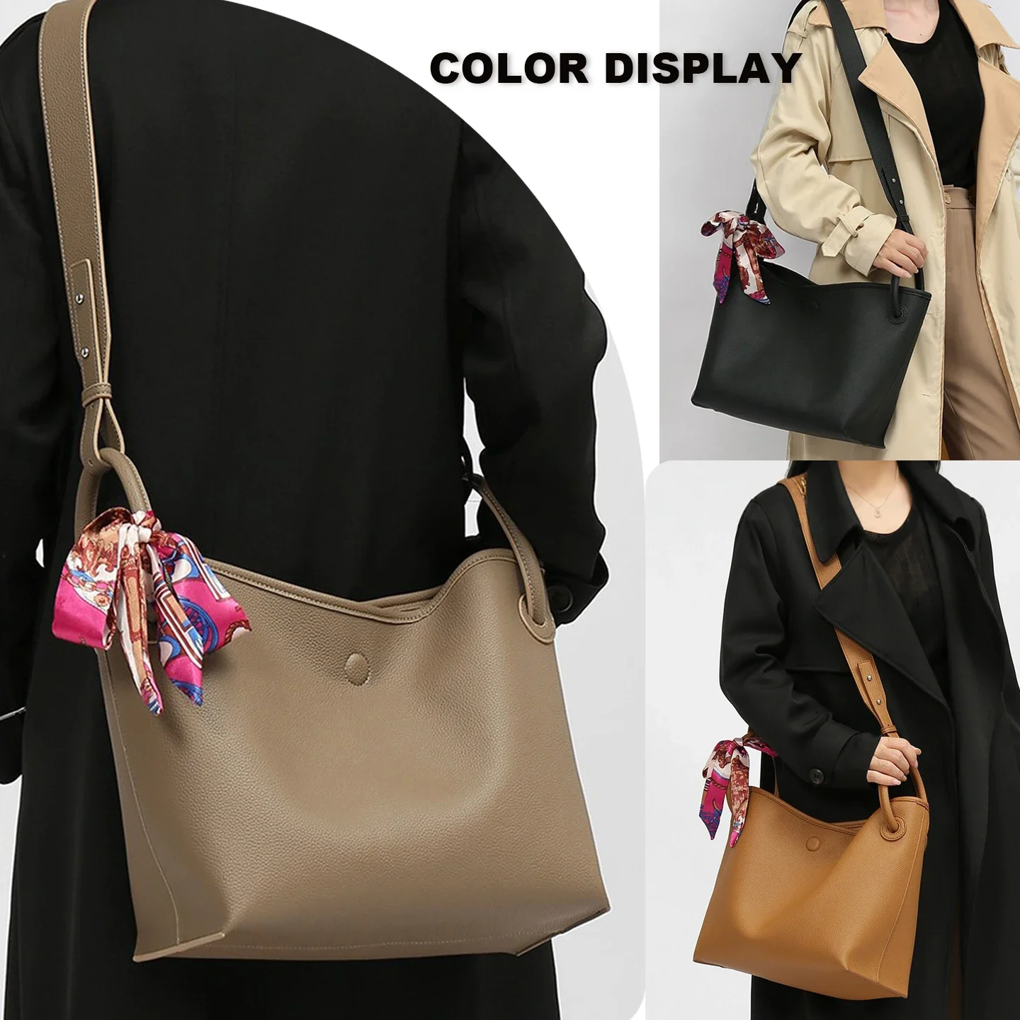 Luxe dames handtas van PU leer - Luxury Bags & Leather Repair Of Atlanta recensie en prijs