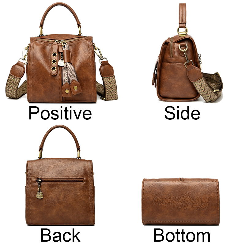Koe Lederen Vrouwen Messenger  - Key Holder Leather Pouch recensie en prijs