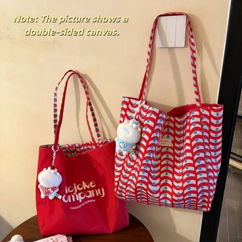 1 stuks grote Koreaanse canvas - Canvas Tote Designer recensie en prijs