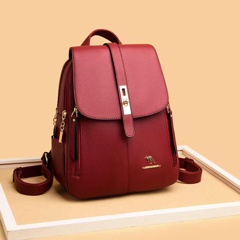 Luxe Vrouwen Lederen Rugzakken - Luxury Bags Quality recensie en prijs
