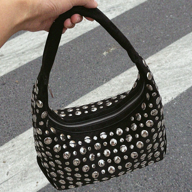 Mode Bezaaid Schoudertas Faux  - Half Moon Bag Suede recensie en prijs