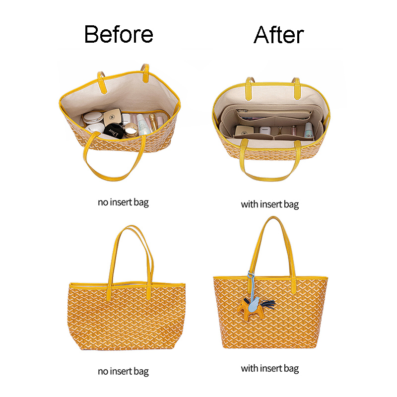 Vilten inzettas Cosmetische or - Luxury Bags Goyard recensie en prijs