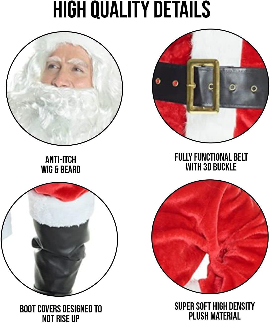 Kerst Kerstman Kostuum Heren L - Luxury Bags Europe recensie en prijs