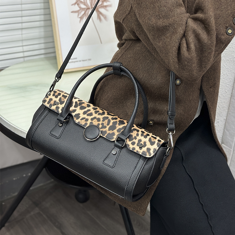 Vintage luipaardprint patchwor - Luxury Bags Vegan Leather recensie en prijs